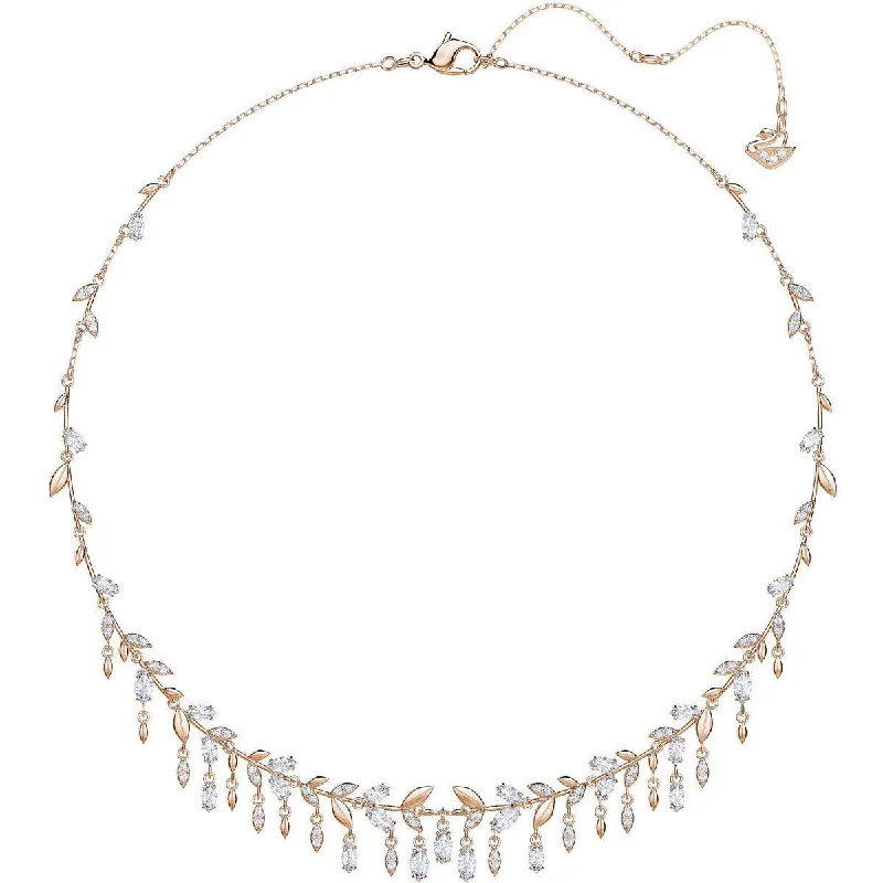 Swarovski Women's Necklace - Mayfly Rose Gold Tone Plated | 5409354