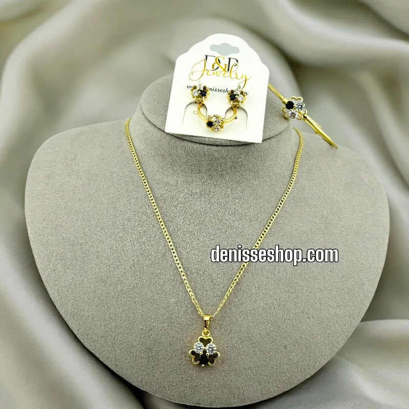 14K GIRL NECKLACE SET