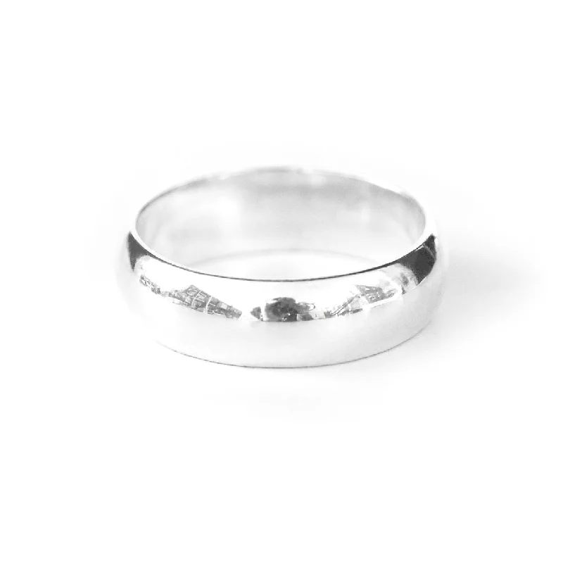 Women’s Statement Rings-Jordan Silver Ring