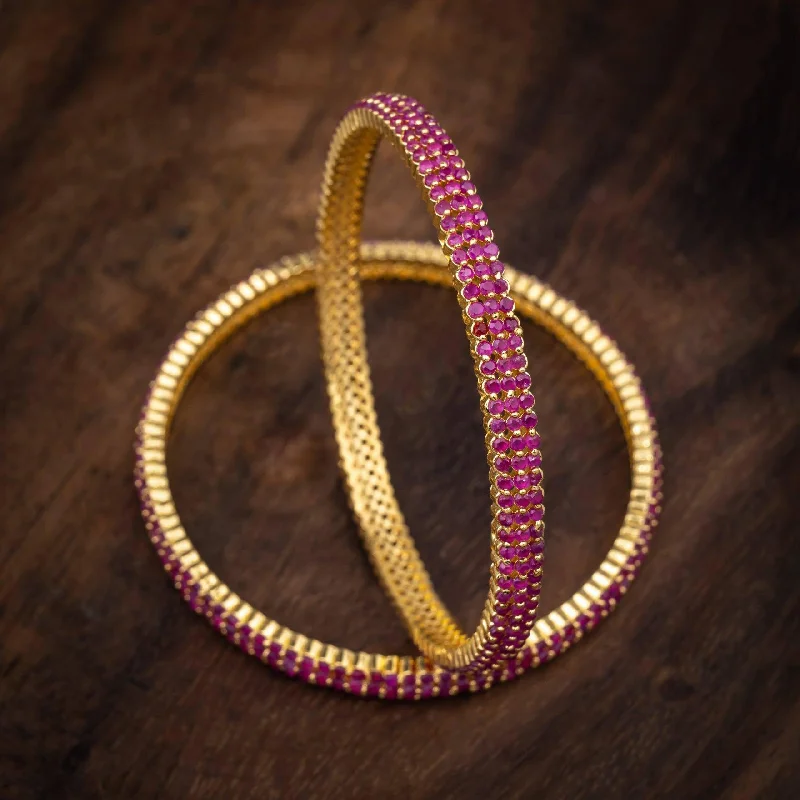 Custom Gold Bangles-Bangle PSB18R-092