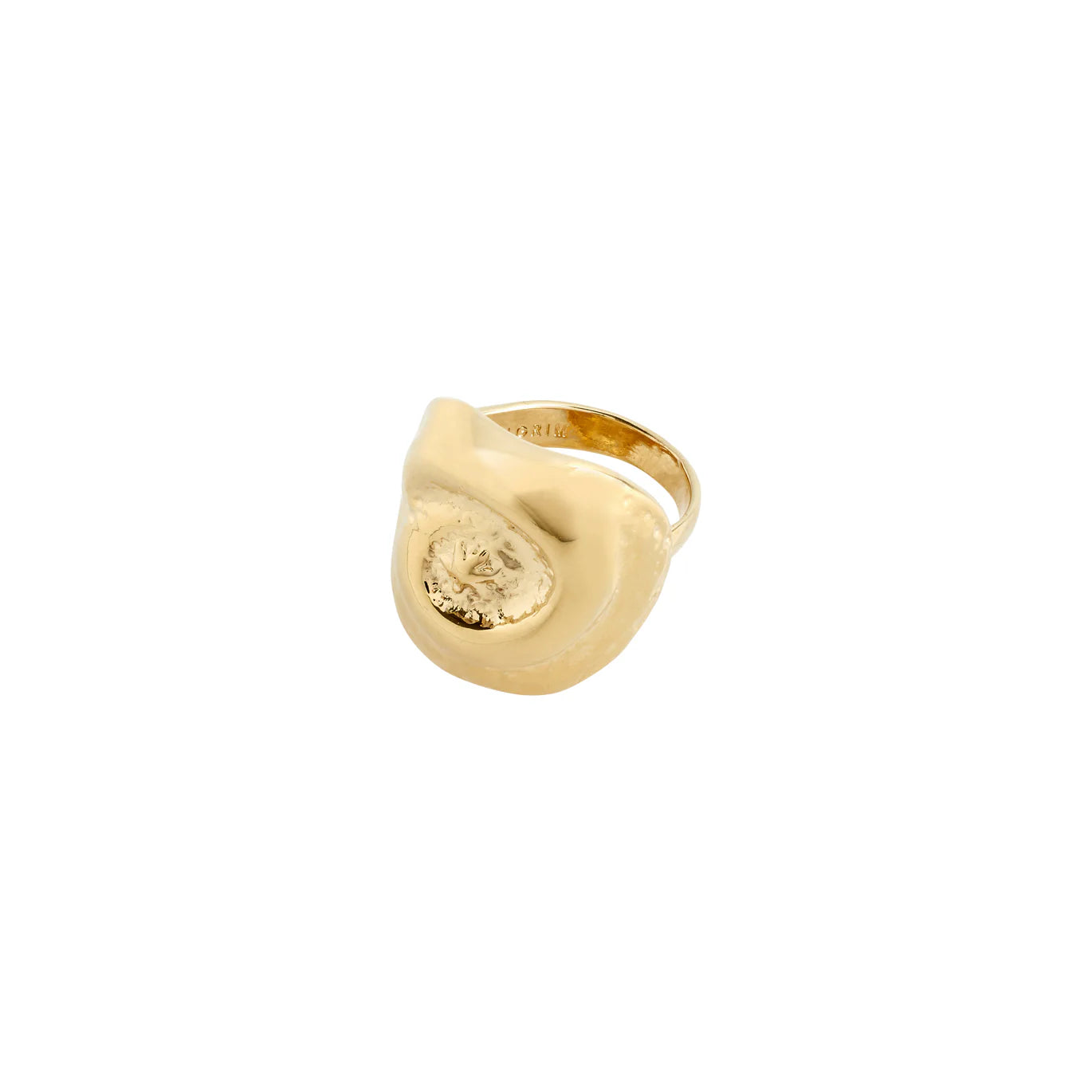 Customizable Wedding Bands-Sea Gold Plated Ring