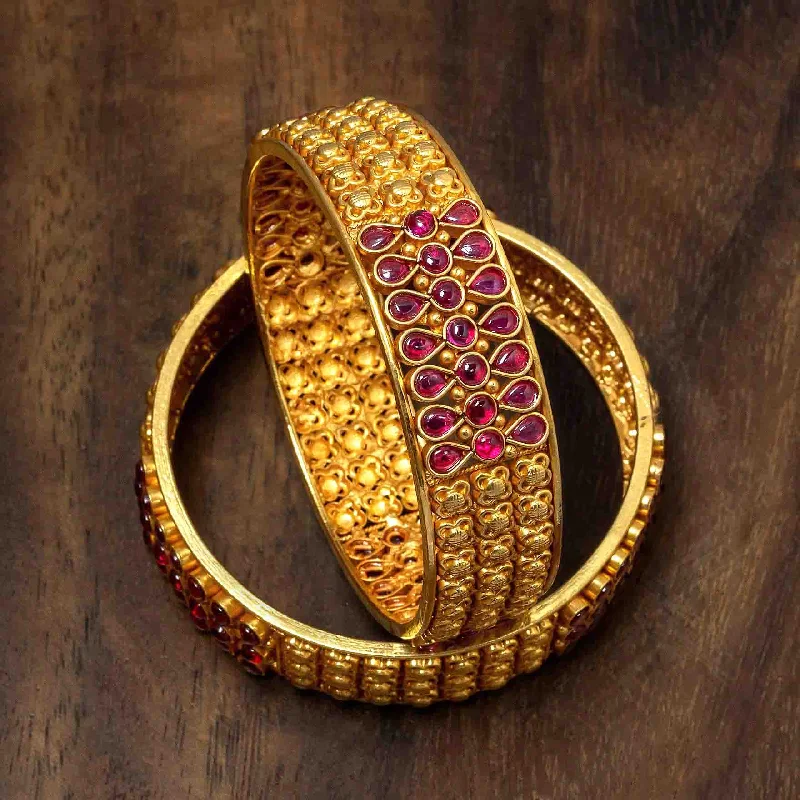 Colorful Bangles Sets-Sreshta Bangle PSGRBSR10R-006