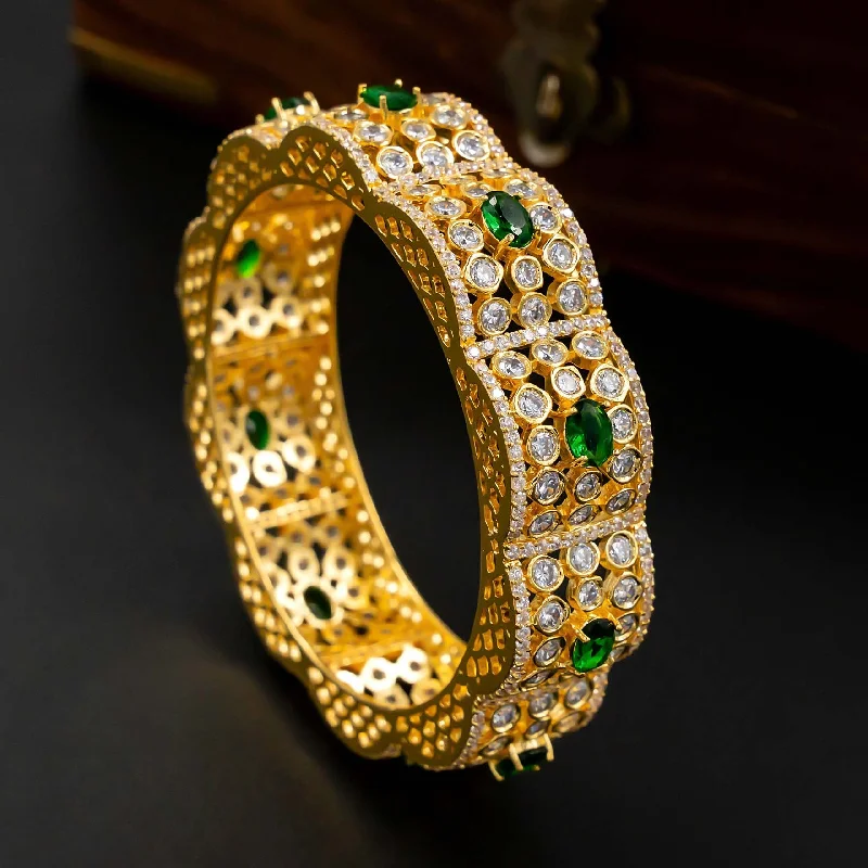 Designer Bangles-Premium Stone Bangle PMSB1W-24-008