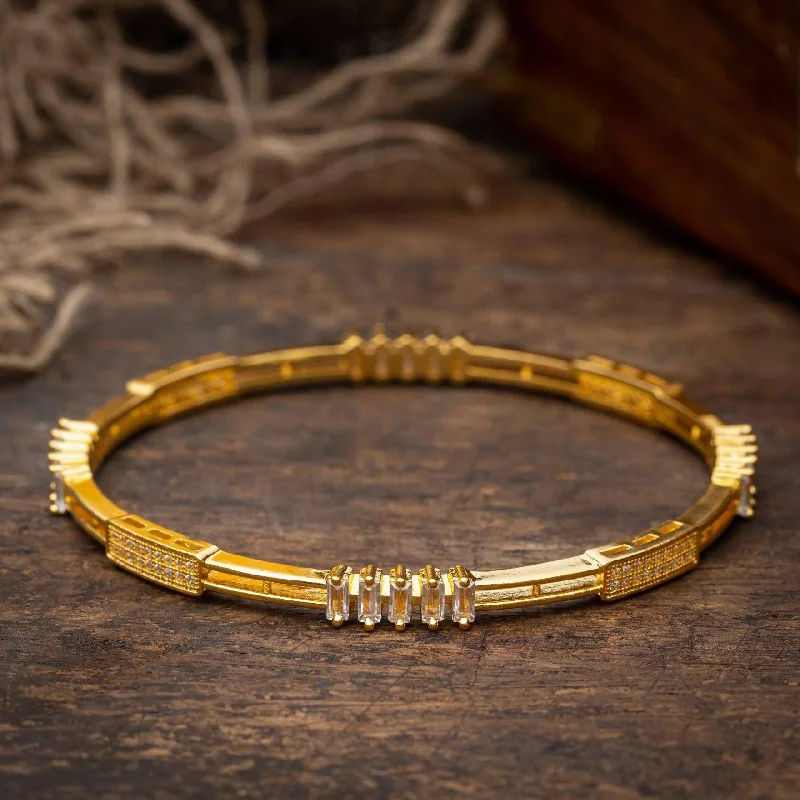 Elegant Diamond Bangles-Stone Bangle PMSB1W-003