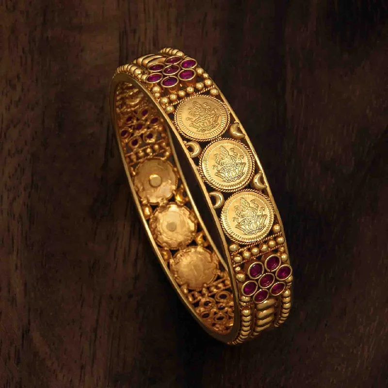 Beautiful Wedding Bangle Bracelets-Gold Bangle PSGRBSR4R-26-055