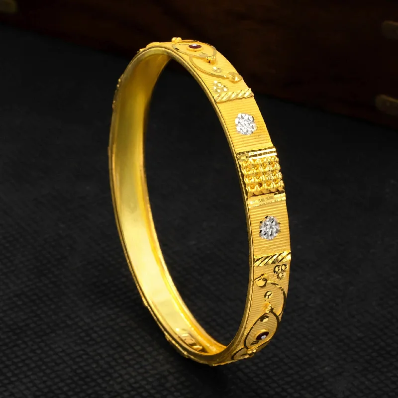 Fashionable Gold Bangle Sets-Enamel Bangle PEBS3-25-042