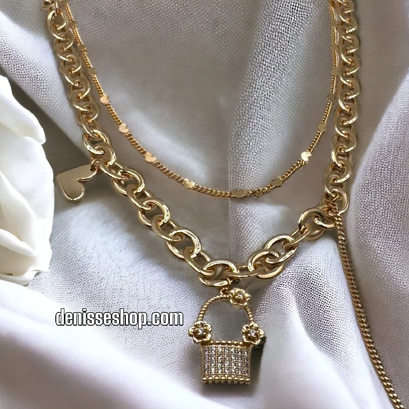 18K FASHION NECKLACE SET C1133