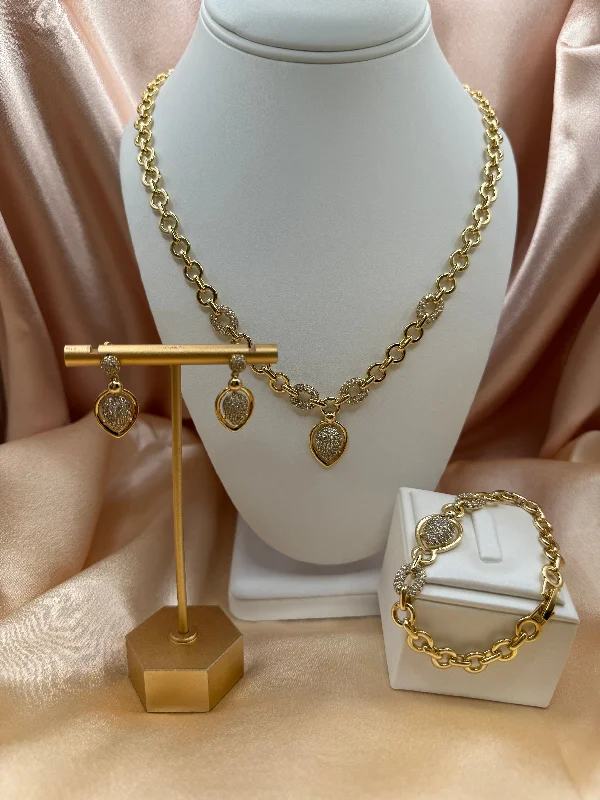 14K FASHION NECKLACE SET C1148