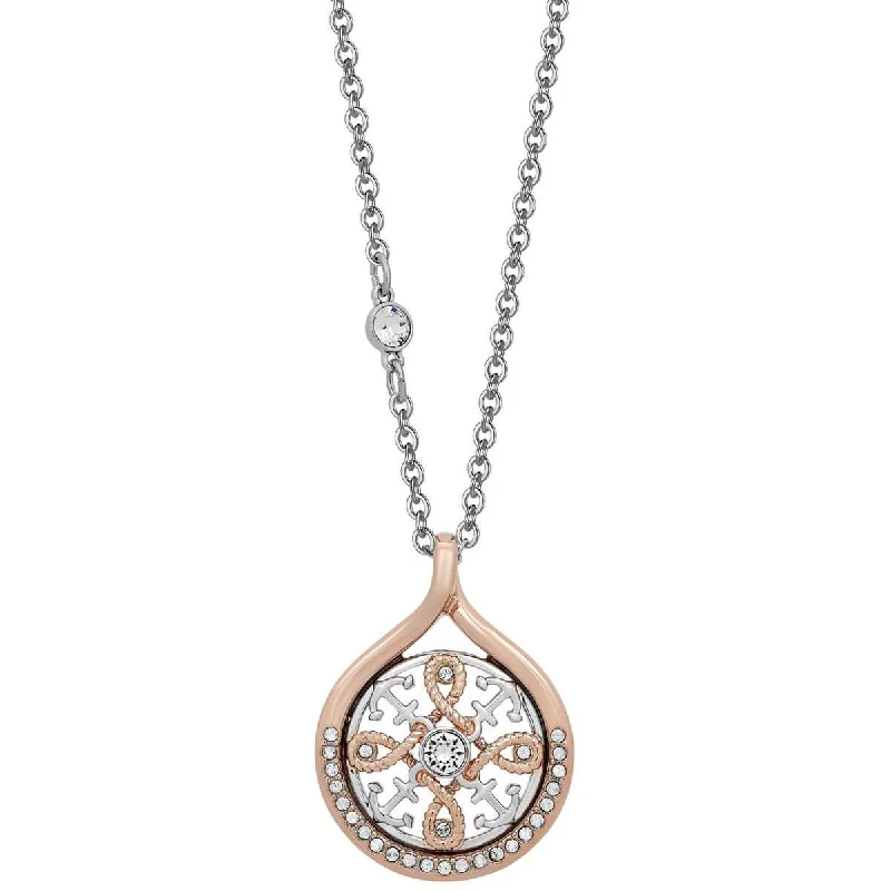 Swarovski Women's Necklace - Humanist Two Tone Anchor Pendant | 5431847