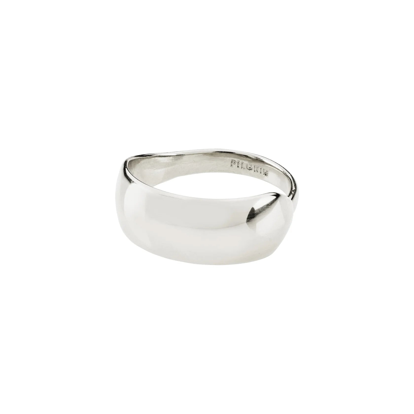 Fashionable Gemstone Wedding Rings-Daisy Silver Plated Ring