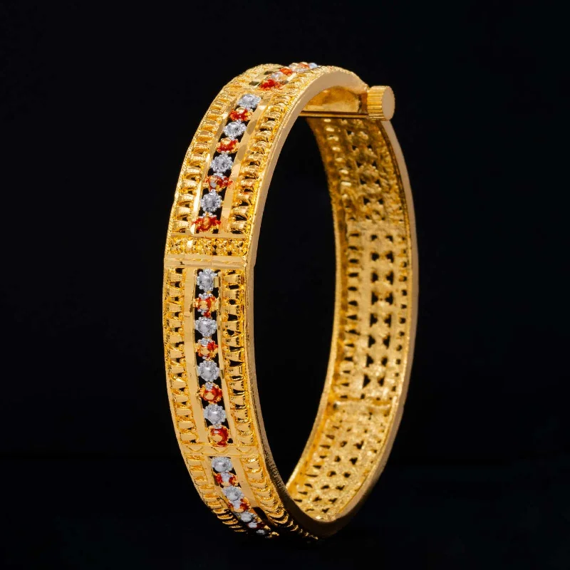 Modern Bangle Bracelets-Enamel Bangle PEB3-072